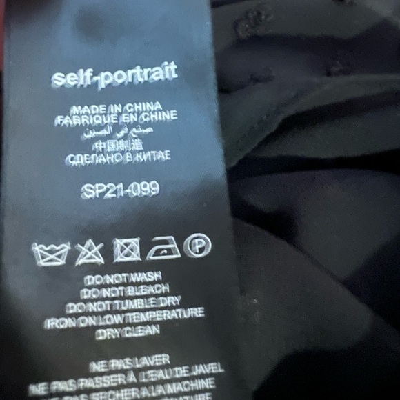 SELF-PORTRAIT Exquisite brand Lace shirt blouse Ruffle long sleeve 🌹 - Picture 6 of 7